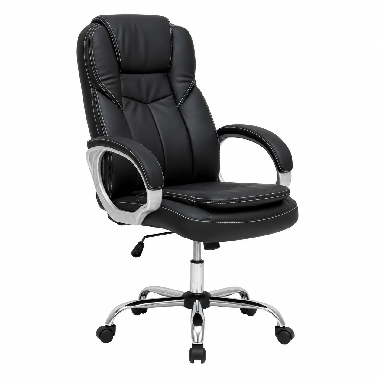 Premium Executive Leather Chair – Black